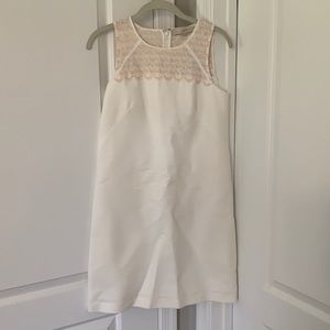 LOFT size 2 white dress